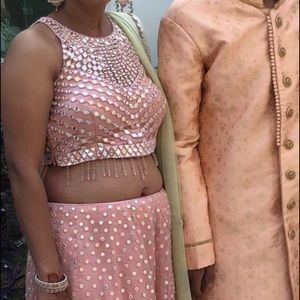 Indian outfit Blush pink outfit